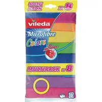 Vileda COLORS MAXI PACK Mikrofasertücher Mikrofaser 60 °C waschbar,