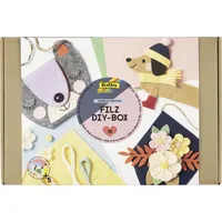 Folia Bastelfilz-Set Rainbow 36-tlg. mehrfarbig
