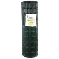 Grüner Jan Gartenzaun 25x1m Maschendraht Gitterzaun Drahtzaun Maschendrahtzaun Wildzaun