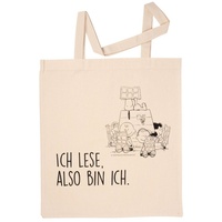 UNITED LABELS The Peanuts Snoopy Stoffbeutel - Ich lese,