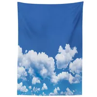 ABAKUHAUS Wolken Tischdecke, Sommer Natur Szene, Personalisierter Druck mit
