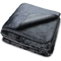 Nyvi CozyLuxus Kuscheldecke 150 x 200 cm Schwarz