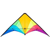 HQ 116005 - Delta Hawk Neon-Rainbow Lenkdrachen ab 14