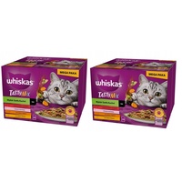 Whiskas Adult Tasty Mix in Soße 48x85 g mit
