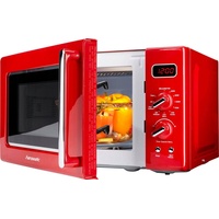 Hanseatic Mikrowelle »AG720CE6-PM«, Grill-Mikrowelle, 5 Leistungsstufen und Auftaufunktion rot