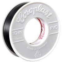 Coroplast 1669 Isolierband PVC 15mm 10m sw 105°C 0,15mm