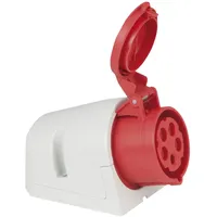 PCE CEE 16 A/400 V 5P Wandhalterung - weiblich