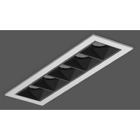 RZB BeamLine Slim 14W rechteckig silber