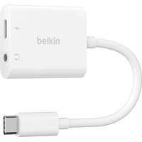 Belkin RockStar Adapter (3.5mm Buchse, USB Typ C), Mobilgerät