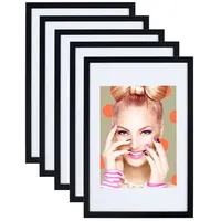 Ideal Trend 3er 5er Set Holz Bilderrahmen Lifestyle Plexi