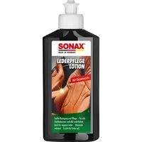 Sonax LederPflegeLotion (250 ml) wasserabweisende Lederpflege mit Bienenwachs für
