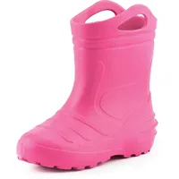 Ladeheid Kinder federleichte Eva Thermo Gummistiefel gefüttert KL051 (Hellrosa,