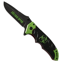 HALLER Zombie Dead Folder Messer mit Gürtelclip