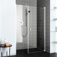 Kermi Raya Pendeltür rechts 120 x 200 cm silber