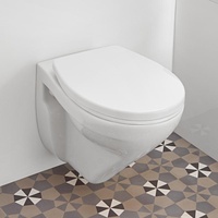 Villeroy & Boch O.novo Wand-Tiefspül-WC, offener Spülrand, mit WC-Sitz,