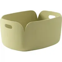 Muuto Restore Aufbewahrungskorb 35 x 48 cm beigegrün