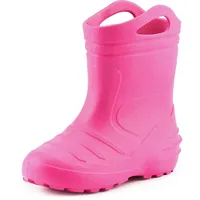 Ladeheid Kinder federleichte Eva Thermo Gummistiefel gefüttert KL051 (Rosa,