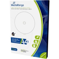 MediaRange CD/DVD/Blu-ray 50Labels/Pack (15mm-118mm)