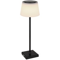 GLOBO LED-Tischleuchte Gregoir Schwarz/Weiß