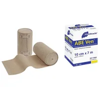 Meditrade Abe® VEN dauerelastische Kompressionsbinde 10 cm Breite, Hautfarben