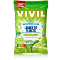 Vivil® Limette-Minze ohne Zucker Bonbons 33 St./ 120,0 g