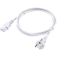 Sygonix SY-5043494 Kaltgeräte Anschlusskabel Weiß 2.00 m