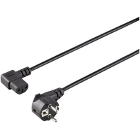 Sygonix SY-5042718 Kaltgeräte Anschlusskabel Schwarz 1.50 m