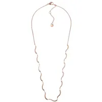Skagen Wave Kette Edelstahl roségoldfarben