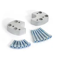 SW-Motech Lenkererhöhung für Yamaha FJR 1300 27 mm Silber