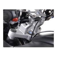 SW-Motech BMW R1200GS/Adventure 30mm, Lenkererhöhung - Silber