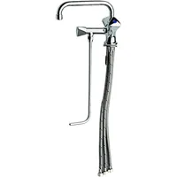 Bietal® Mischbatterie BieTal® Gastro Spülbeckenhahn Niederdruck Wasserhahn 20cm Unterspülrohr