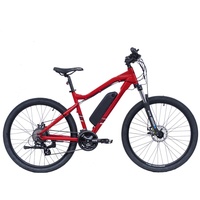 VILLETTE le Sommet, e-MTB, 27,5 Zoll, 13 Ah, rot