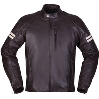 Modeka August 75 Lederjacke - Dunkelbraun/Beige - L