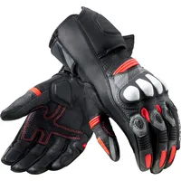 RevIt! Revit League 2 Motorradhandschuhe, schwarz-rot, Größe S für