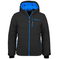 TROLLKIDS Kinder Winterjacke Hemsedal Dunkelgrau/Mittelblau, Größe 092 / Mittelblau
