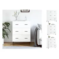 VidaXL Sideboard 69,5 x 90 x 34 cm hochglänzend