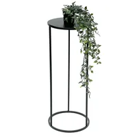 DanDiBo Ambiente DanDiBo Blumenhocker Metall Schwarz Rund 70 cm