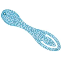 Bookchair Flexilight Leselicht Blue Words – Hellblaues 2-in-1 LED-Leselicht