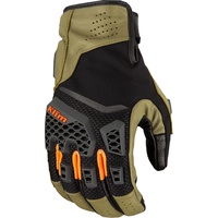 Klim Baja S4 Handschuhe - Dunkelgrün/Schwarz/Orange / XXL