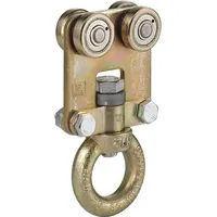 Helm Rollapparat zweipaarig 524Ri für persönliche Schutzausrüstung,verzinkt,gelb