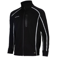 Airtracks Herren Thermo Fahrradjacke Laufjacke AIR TECH II schwarz