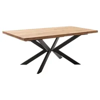 MCA Furniture Esstisch Auszugtisch 180-280 cm", (wildeiche geölt,