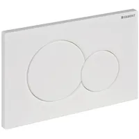 Geberit 115770115 Betätigungsplatte Sigma01, Kunststoff für 2-Mengen-Spülung 1 Stück