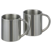 Hi Thermobecher 0,2 l Silber 2 St.