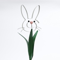 MARELIDA Hase BUNNY Osterhase - Gartendekoration - H: 61,5cm