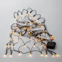 Star Trading Star LED-Netz 'Akku', 80 warmwhite LED 0,8x1,5m