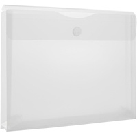 FolderSys 10 FolderSys Dokumententaschen DIN A4 quer transparent glatt