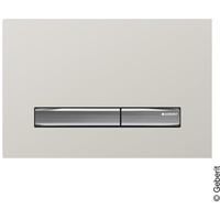 Geberit Sigma50 Betätigungsplatte verchromt/sand-grau