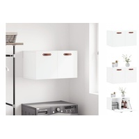 VidaXL Wandschrank Weiß 60x36,5x35 cm Holzwerkstoff