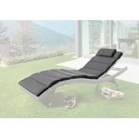 Destiny Liegenauflage Wave, 200x63/71x5cm, grau